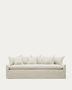 Kave Home Bank Zenira 3-Zits Beige