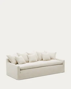 Kave Home Bank Zenira 3-Zits Beige