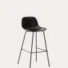 Kave Home Barkruk Altea Zwart 75cm
