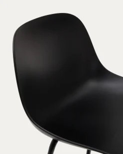 Kave Home Barkruk Altea Zwart 75cm