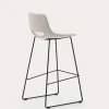 Kave Home Barkruk Zahara Beige/Zwart