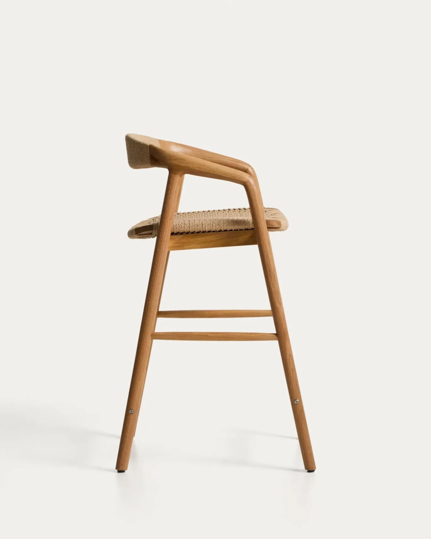 Kave Home Barstoel Derile Eiken Naturel/Beige