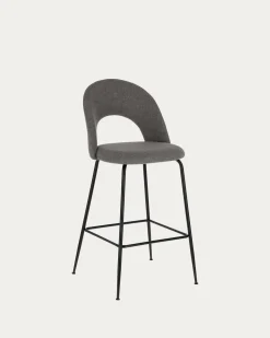 Kave Home Barstoel Mahalia Donkergrijs