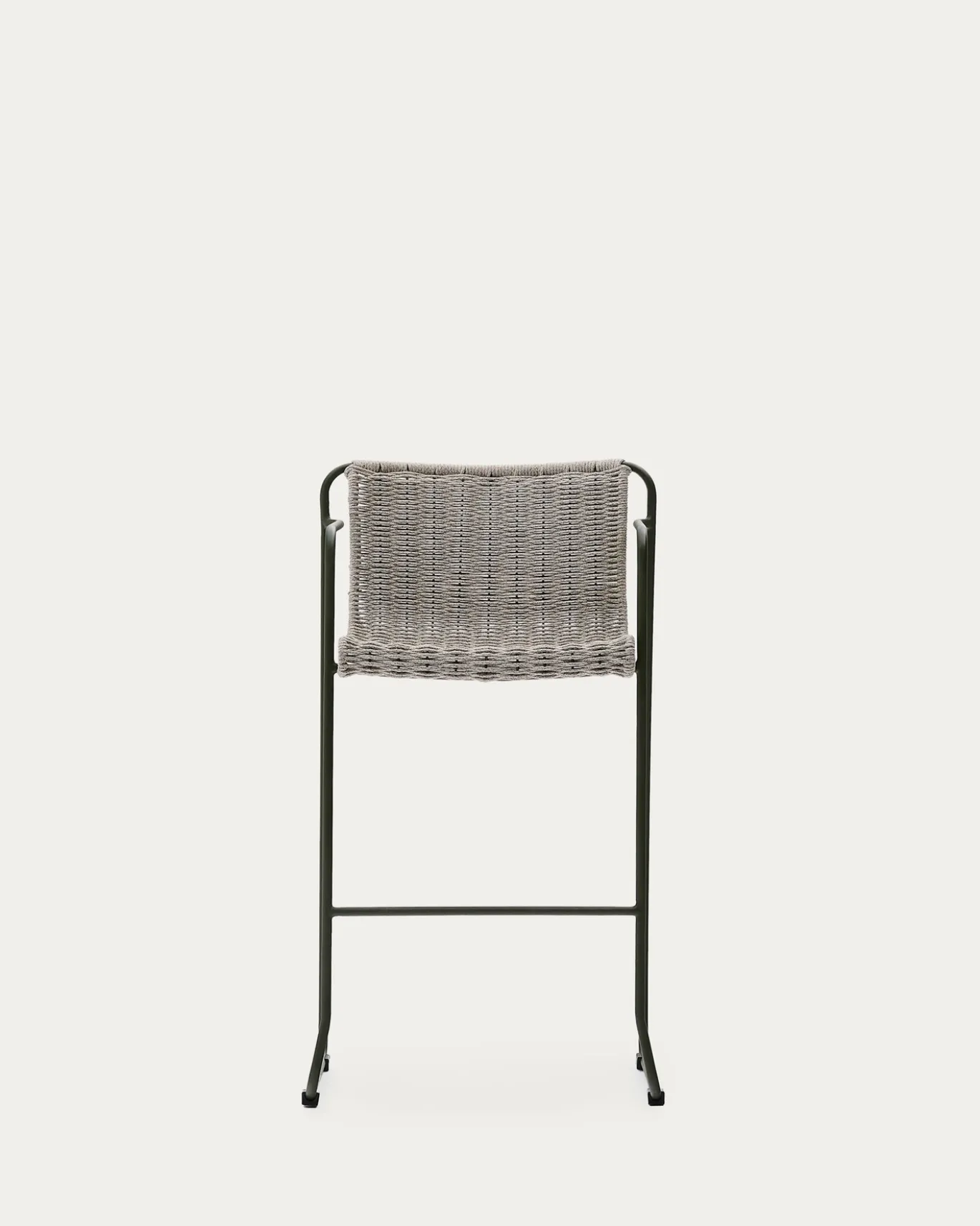 Kave Home Barstoel Maurina Outdoor Grijs/Groen