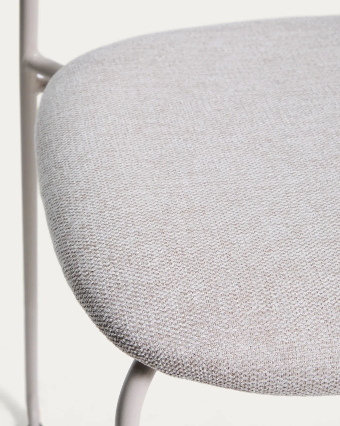 Kave Home Barstoel Meli Chenille Beige
