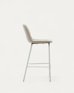 Kave Home Barstoel Zunilda Beige Chenille