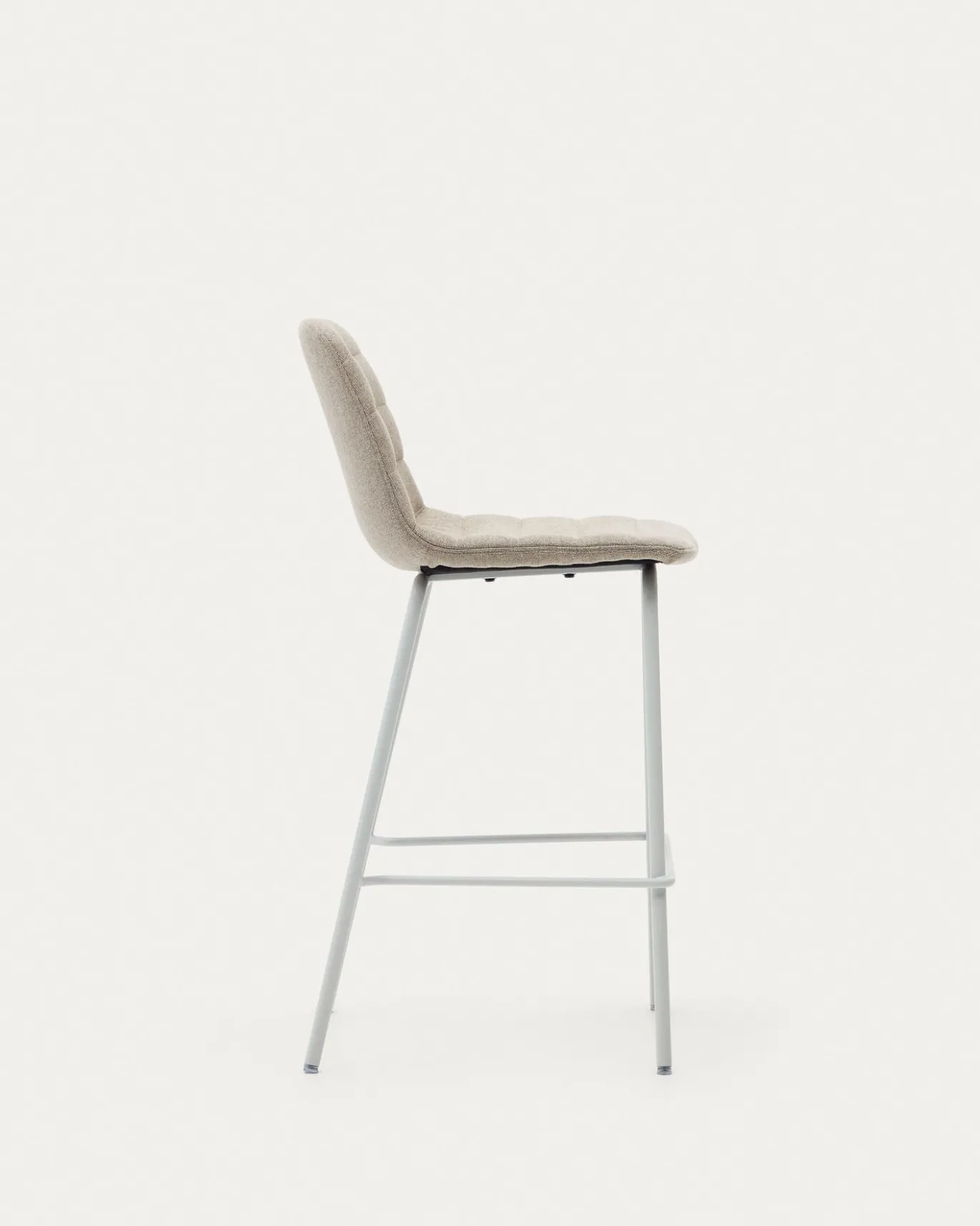 Kave Home Barstoel Zunilda Beige Chenille