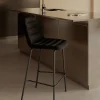 Kave Home Barstoel Zunilda Zwart Chenille