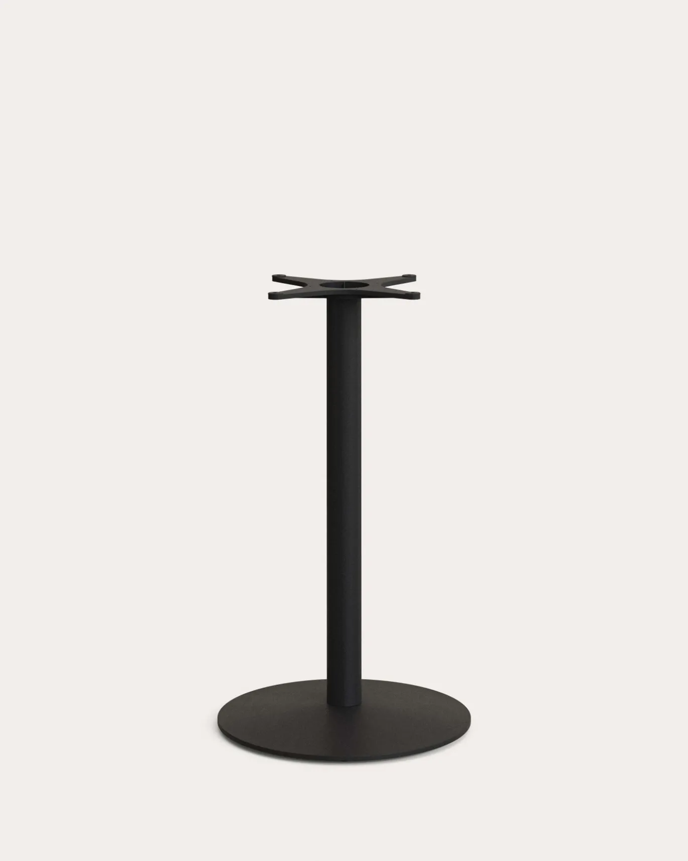 Kave Home Bartafelonderstel Esilda Zwarte Geschilderd Ø55x96cm