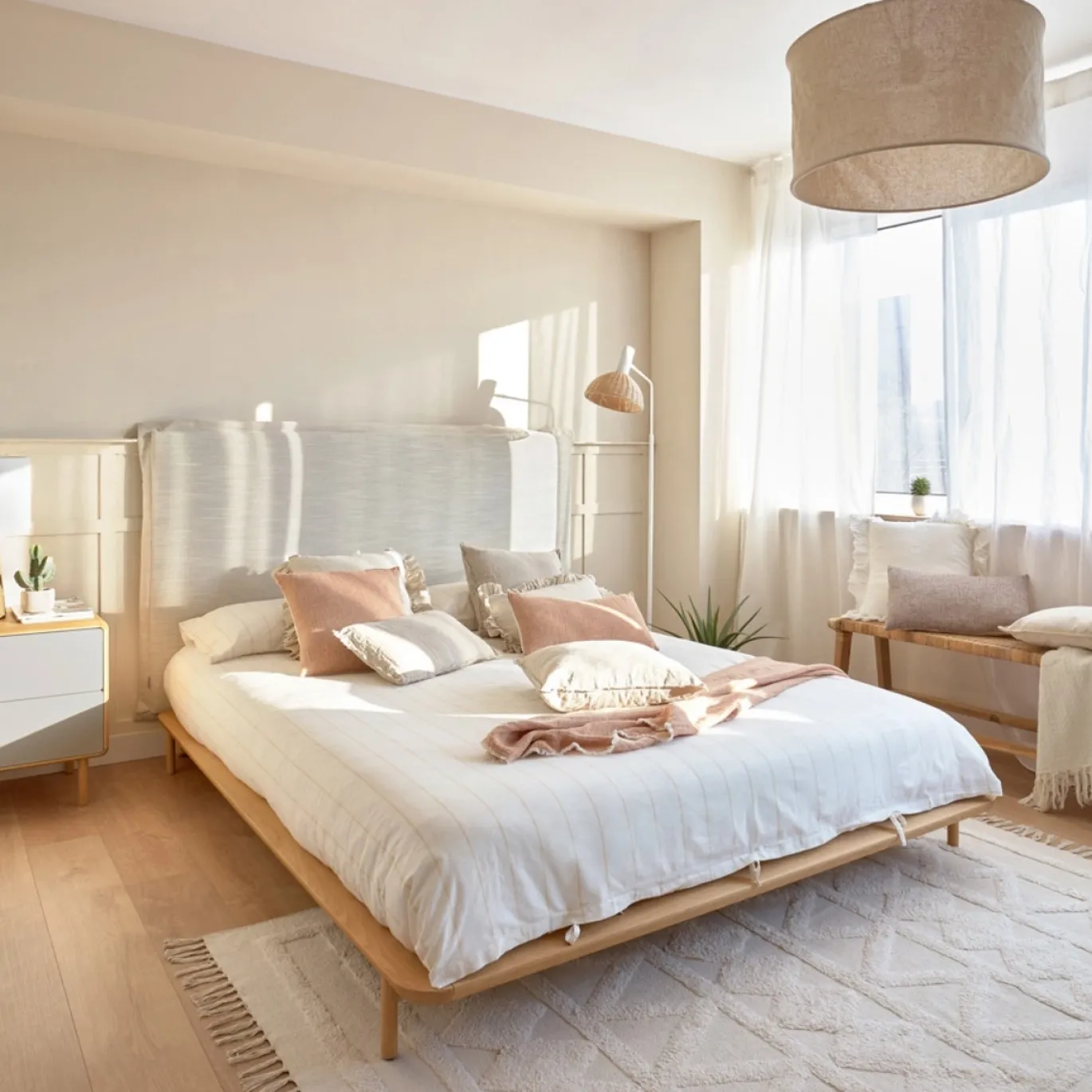 Kave Home Bed Anielle Essenhout 180x200cm