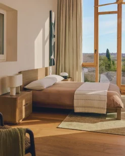 Kave Home Bed Arelida Eiken Lichtbruin 160x200cm