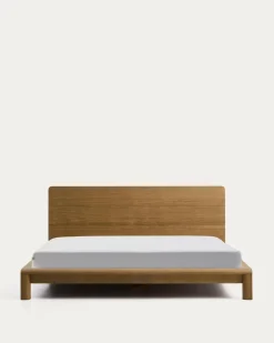 Kave Home Bed Arelida Eiken Lichtbruin 180x200cm