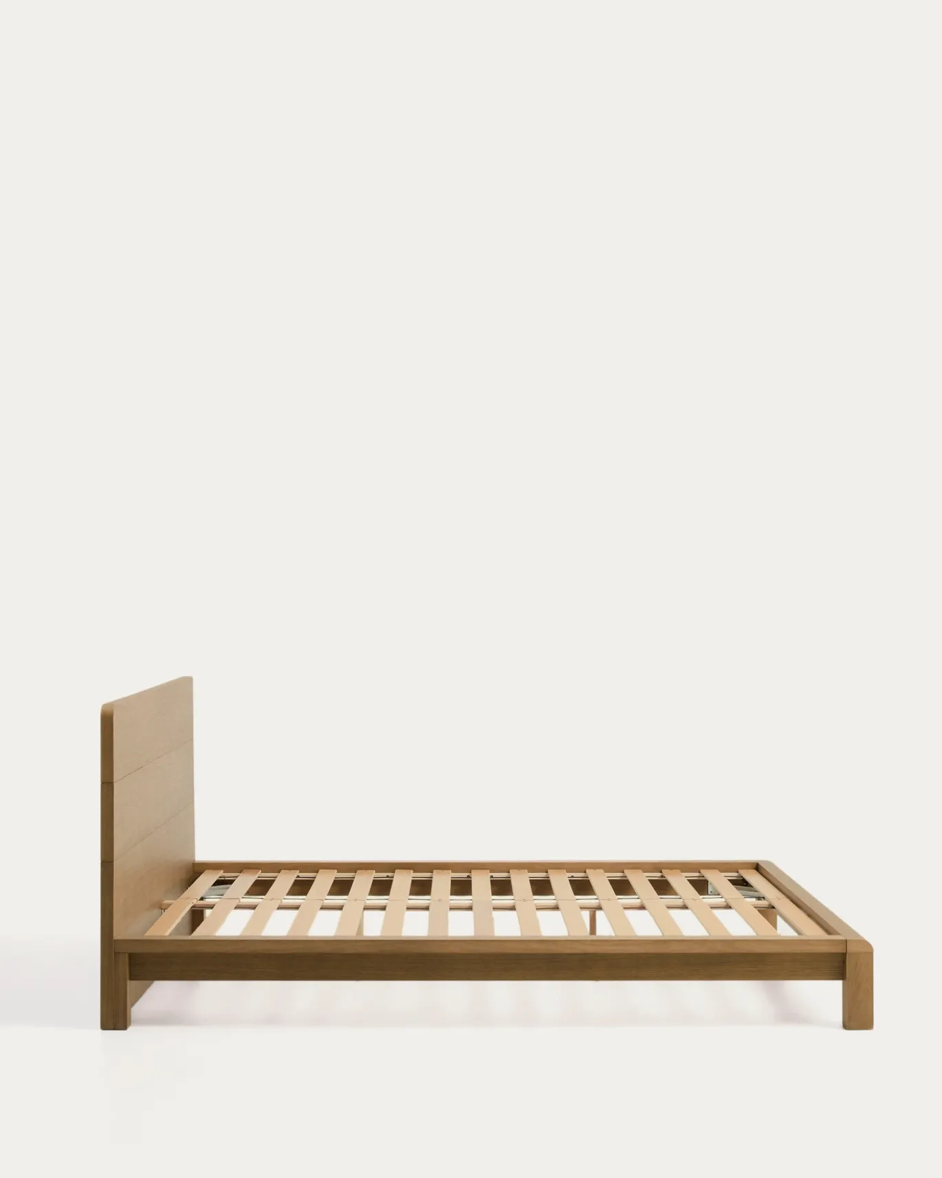 Kave Home Bed Arelida Eiken Lichtbruin 180x200cm