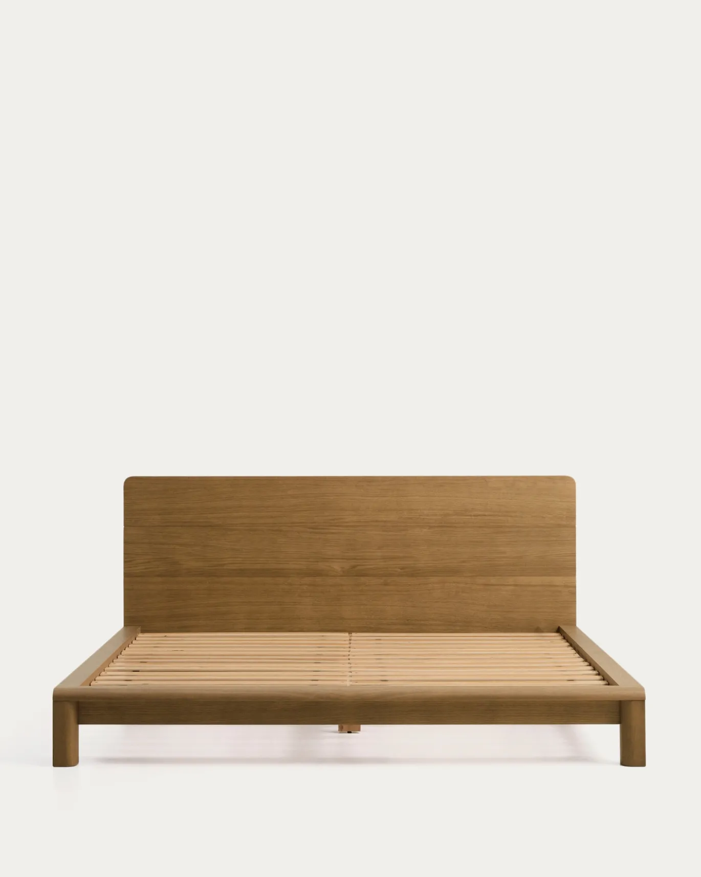 Kave Home Bed Arelida Eiken Lichtbruin 180x200cm