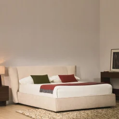 Kave Home Bed Arvian Chenille Beige 180x200cm