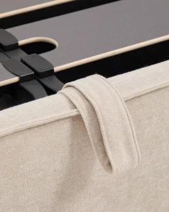 Kave Home Bed Arvian Chenille Beige 160x200cm