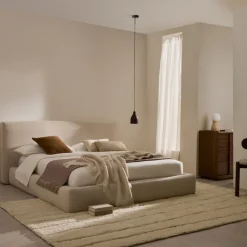 Kave Home Bed Blok Beige 180x200cm