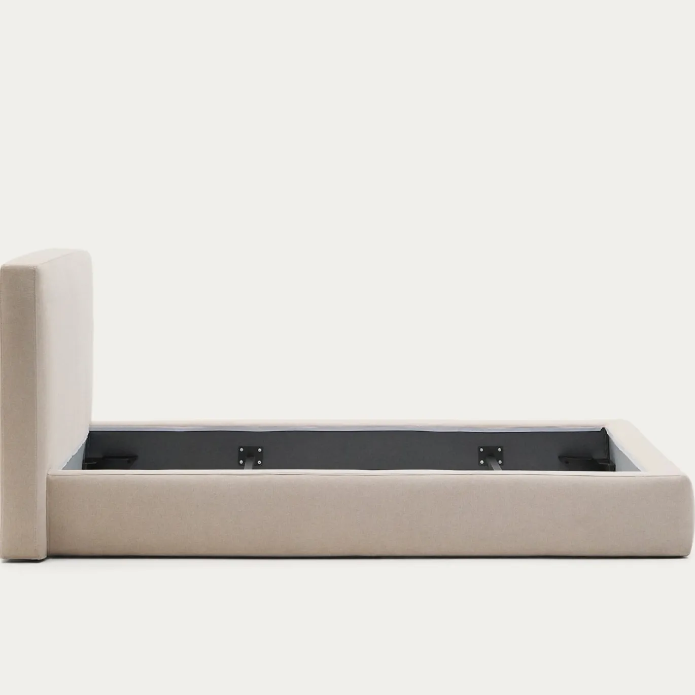 Kave Home Bed Blok Beige 90x200cm