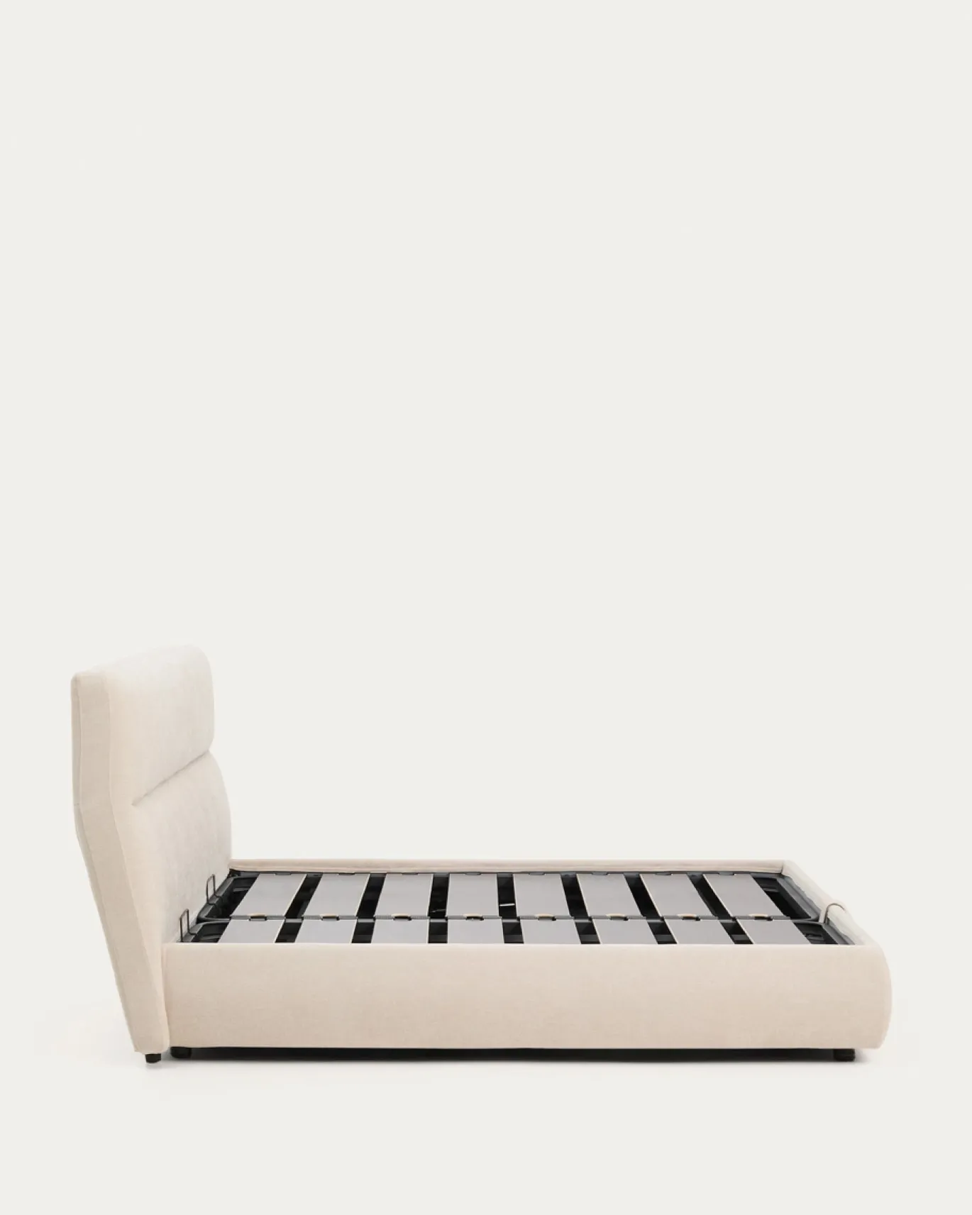 Kave Home Bed Dafra Chenille Beige 180x200cm