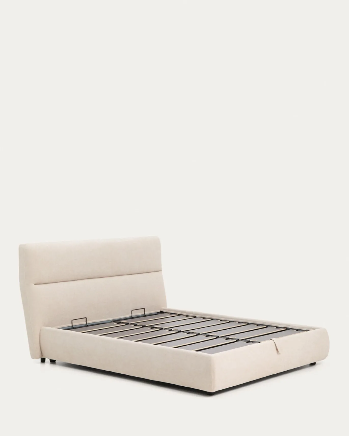 Kave Home Bed Dafra Chenille Beige 160x200cm