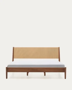 Kave Home Bedframe Elan Notenhout 180x200cm