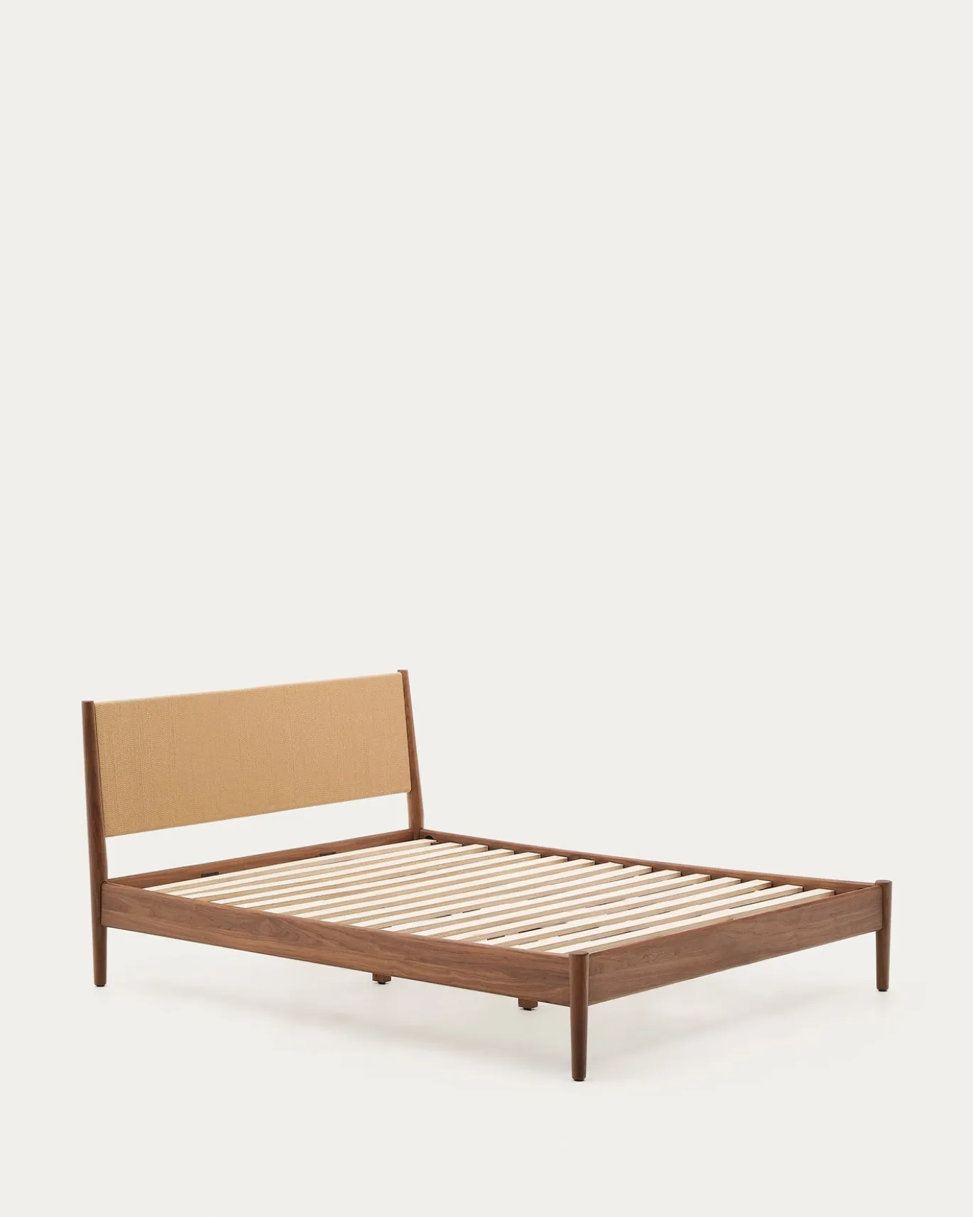 Kave Home Bedframe Elan Notenhout 160x200cm