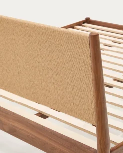 Kave Home Bedframe Elan Notenhout 160x200cm