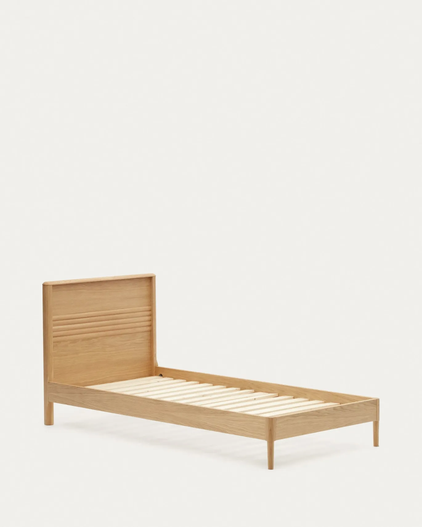 Kave Home Bedframe Lenon Naturel 90x200cm