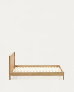 Kave Home Bedframe Lenon Naturel 160x200cm