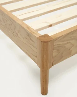 Kave Home Bedframe Lenon Naturel 160x200cm