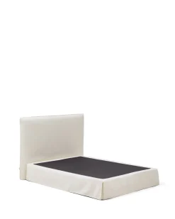 Kave Home Bed Jaira Chenille Wit 150x190cm