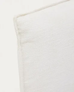 Kave Home Bed Jaira Chenille Wit 160x200cm