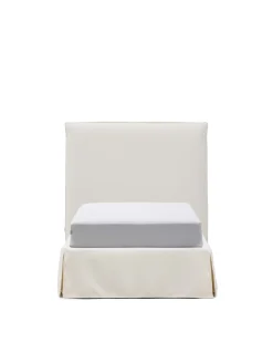 Kave Home Bed Jaira Chenille Wit 90x200cm