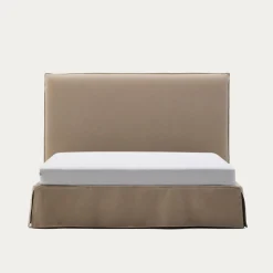 Kave Home Bed Jaira Taupe 160x200cm