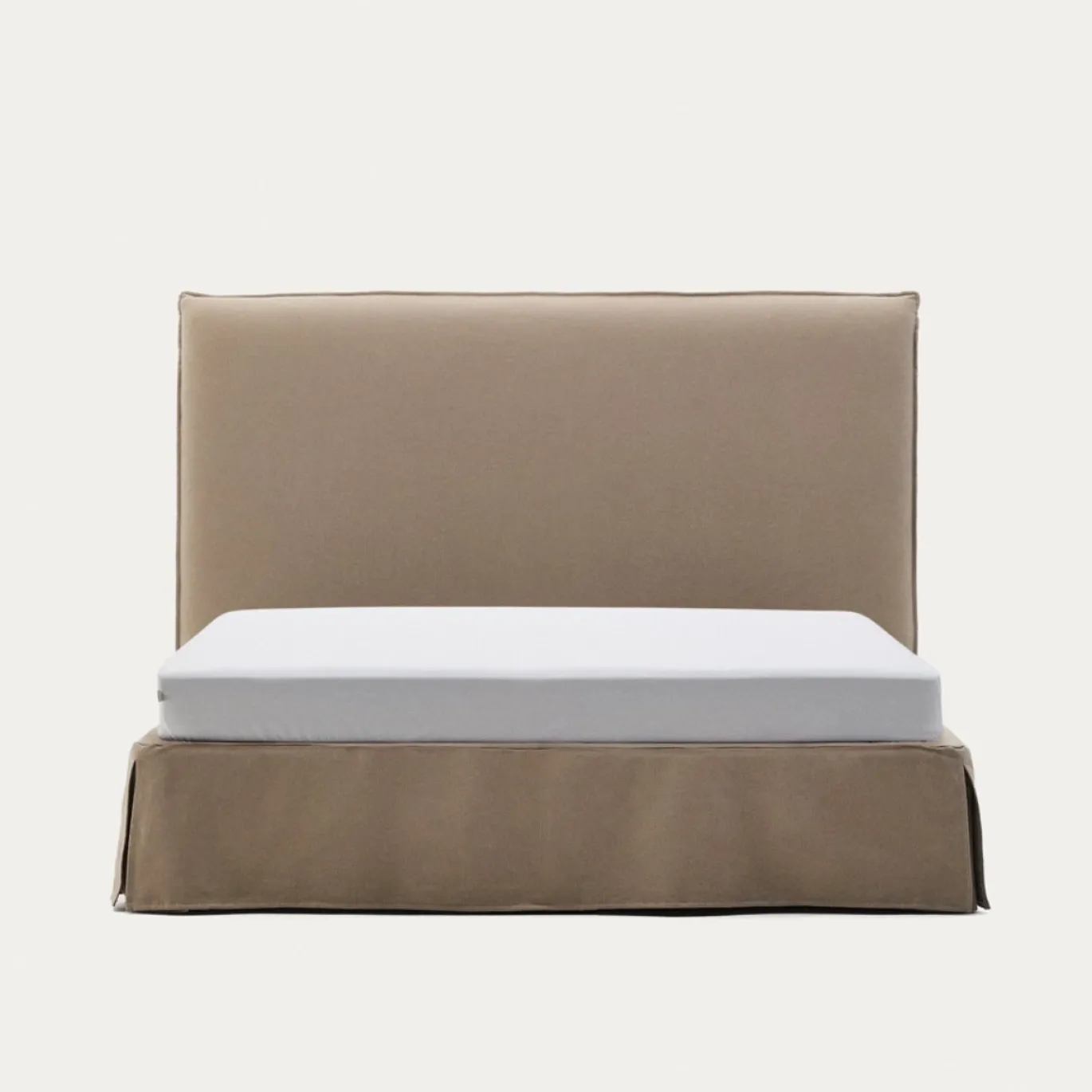 Kave Home Bed Jaira Taupe 160x200cm