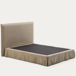Kave Home Bed Jaira Taupe 160x200cm