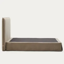 Kave Home Bed Jaira Taupe 160x200cm
