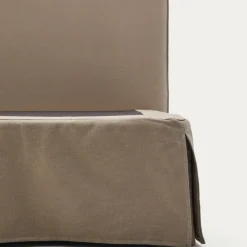 Kave Home Bed Jaira Taupe 160x200cm
