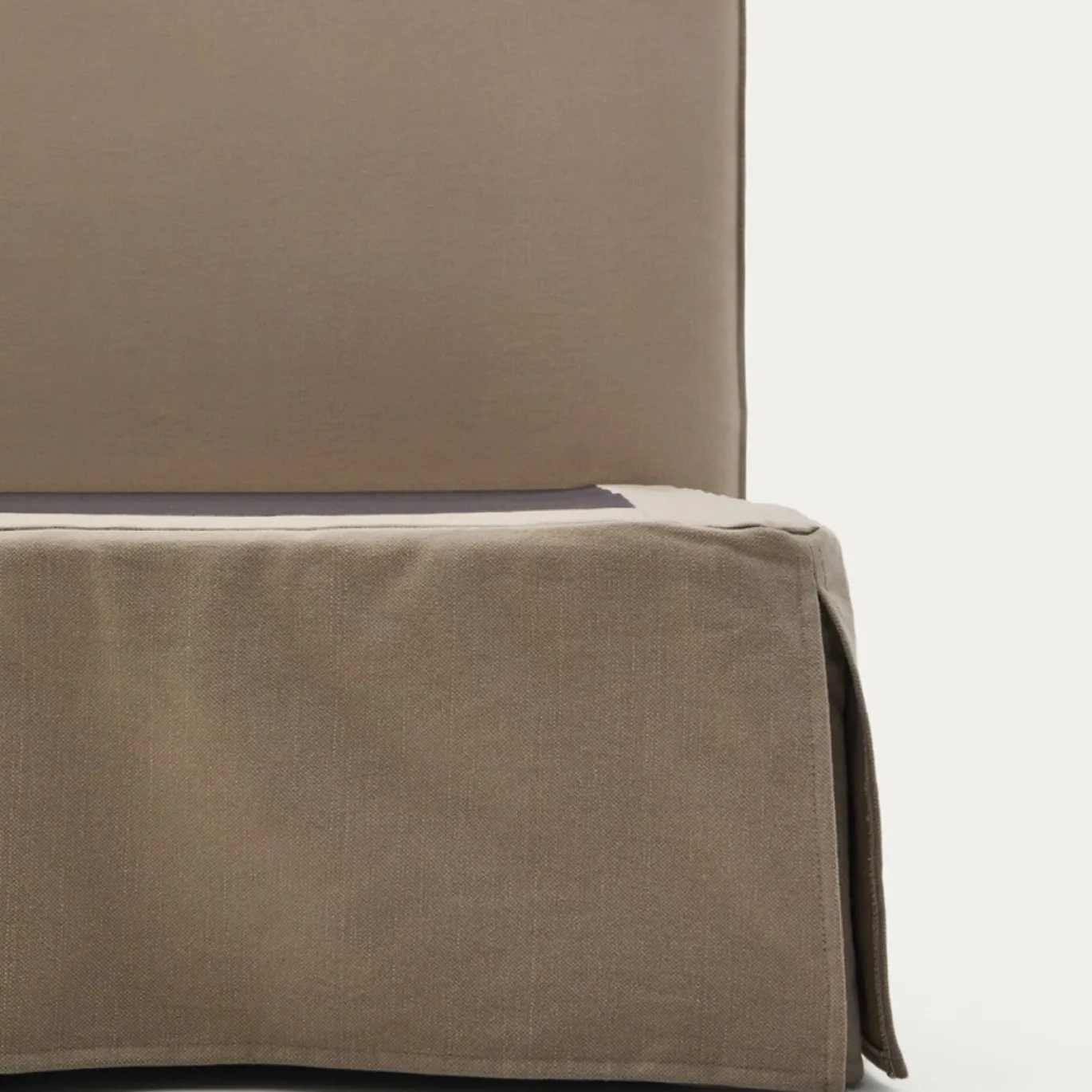 Kave Home Bed Jaira Taupe 160x200cm