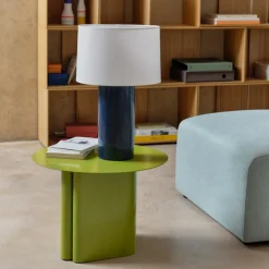 Kave Home Bijzettafel Arvin Groen Ø55cm