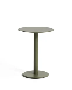 Kave Home Bijzettafel Asinara Aluminium Groen Ø40cm
