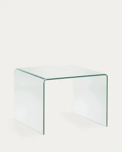 Kave Home Bijzettafel Burano Glazen 60x60cm