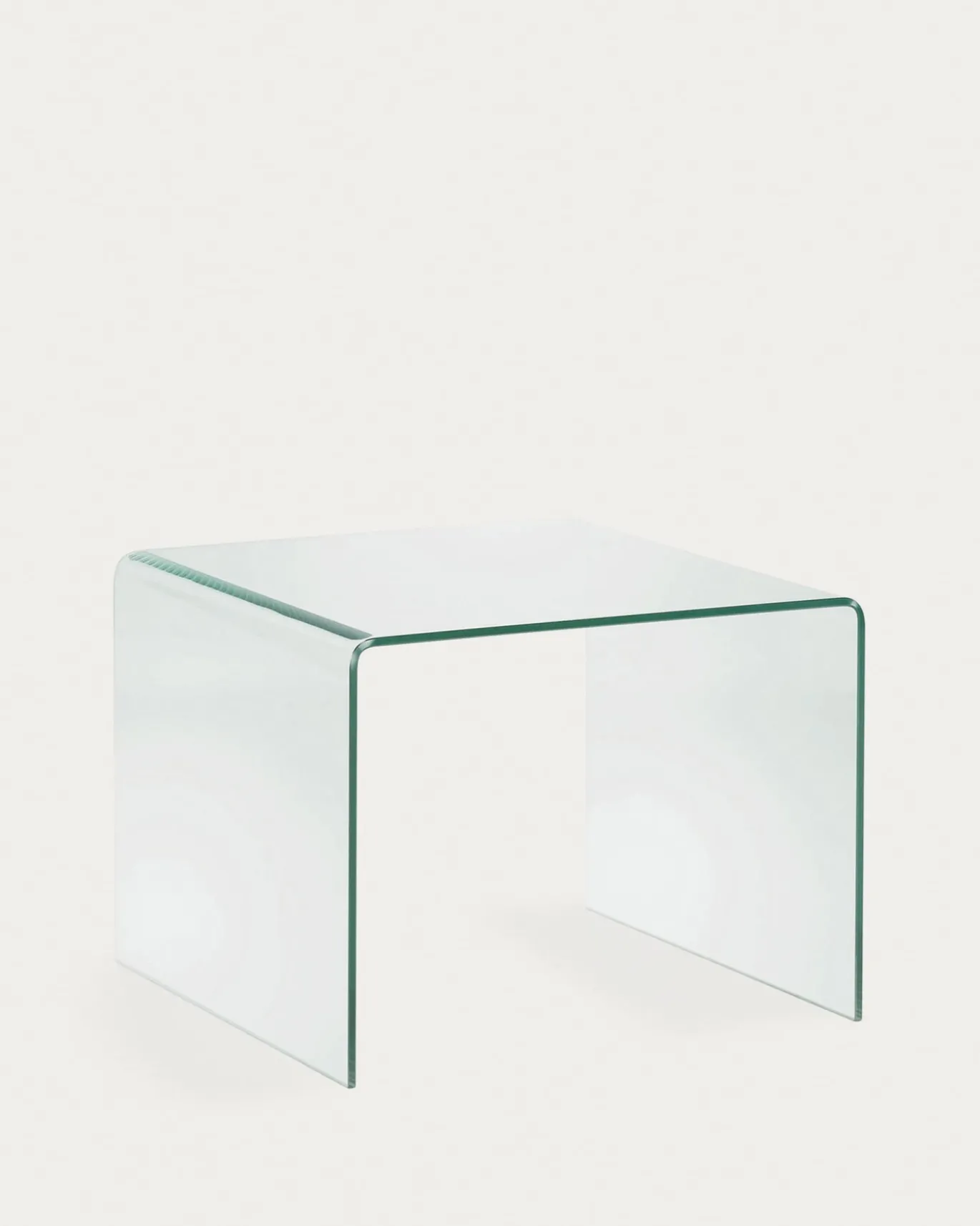 Kave Home Bijzettafel Burano Glazen 60x60cm