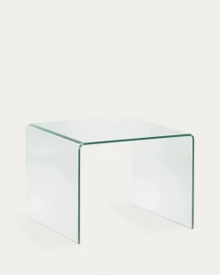Kave Home Bijzettafel Burano Glazen 60x60cm