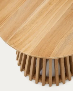 Kave Home Bijzettafel Jeanette Teak Ø50cm
