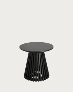 Kave Home Bijzettafel Jeanette Ø50cm Zwart
