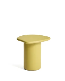 Kave Home Bijzettafel Macarella Cement Geel 48x47cm
