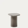 Kave Home Bijzettafel Macarella Grijs Cement 48x47cm