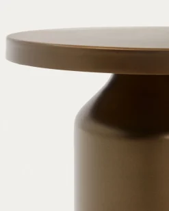 Kave Home Bijzettafel Malya Koper Ø40cm