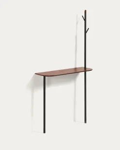 Kave Home Bijzettafel met Kapstok Marcolina 80x160cm
